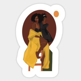 A mother’s love Sticker